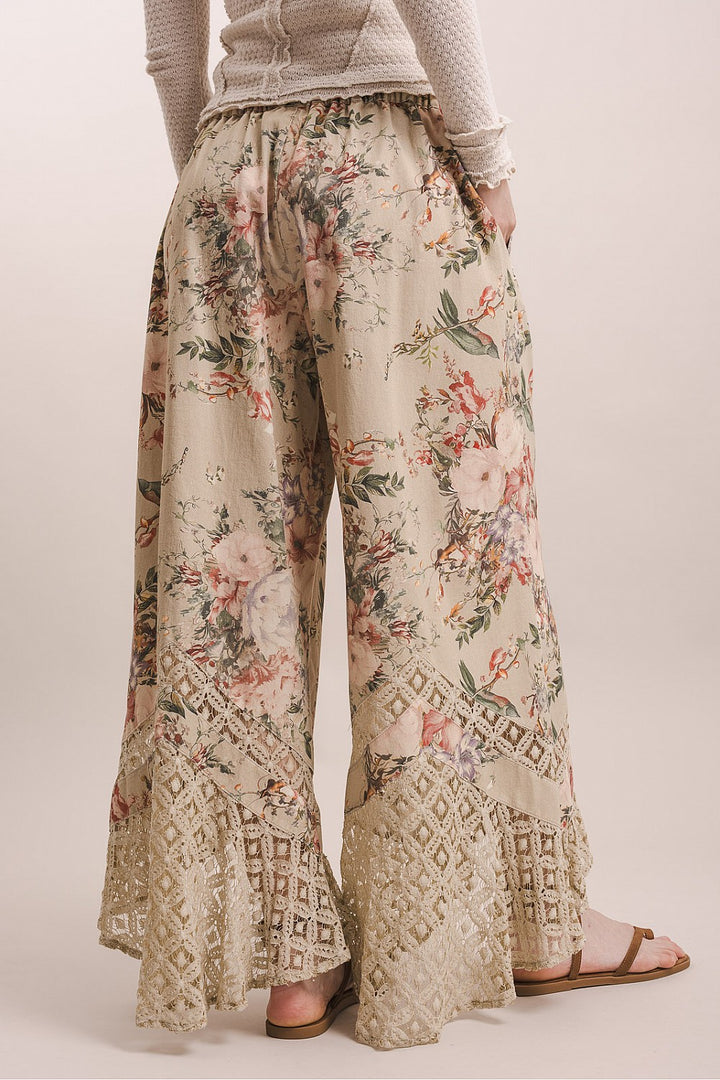 English Rose Cotton Pants