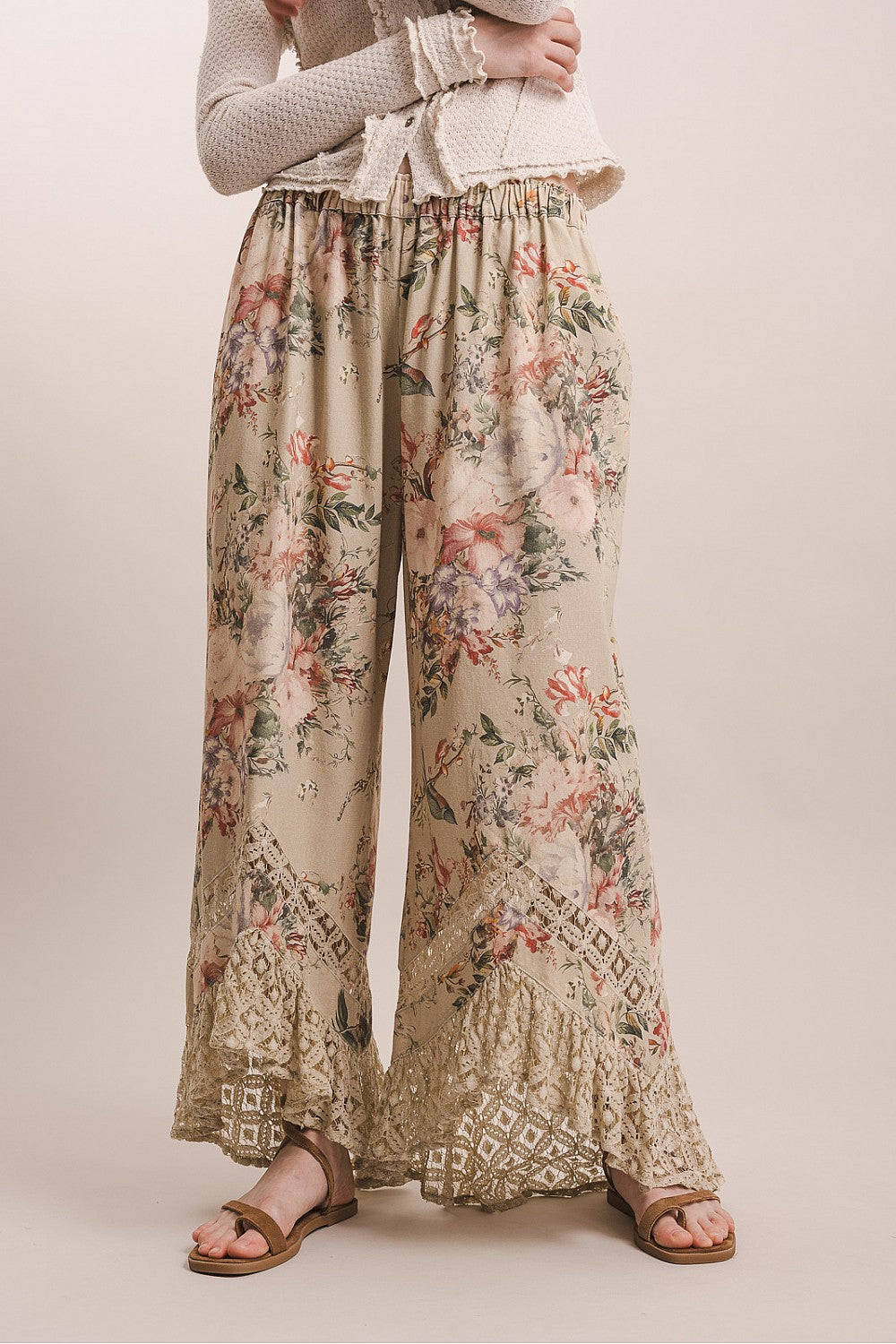 English Rose Cotton Pants