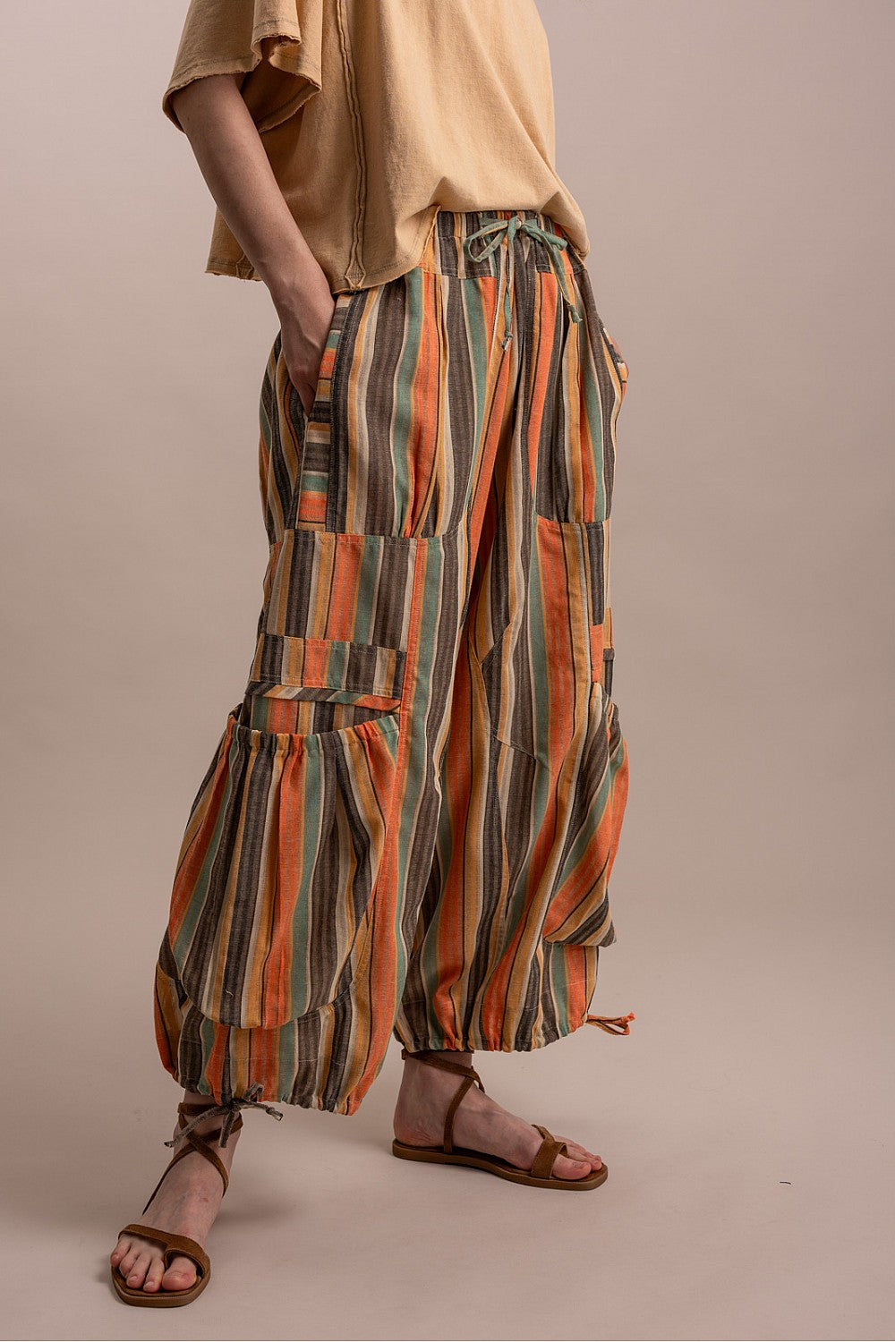 Desert Sunset Striped Pants