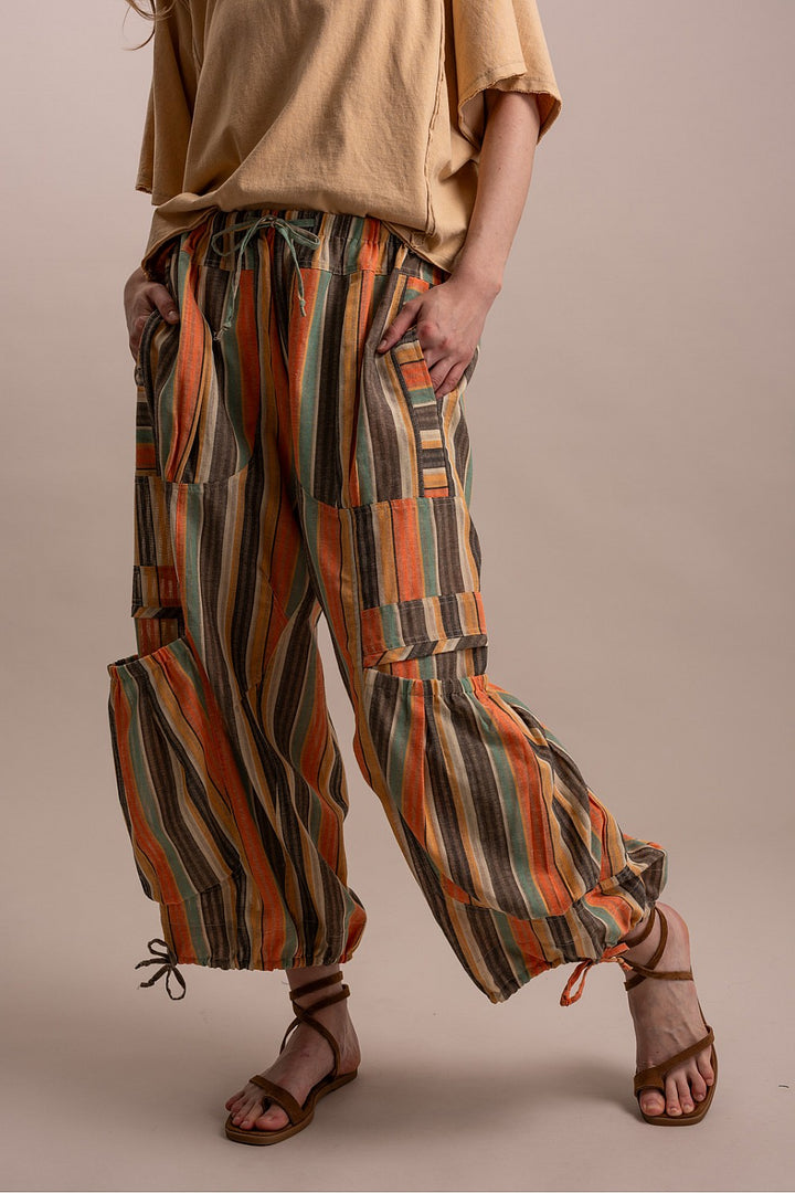 Desert Sunset Striped Pants