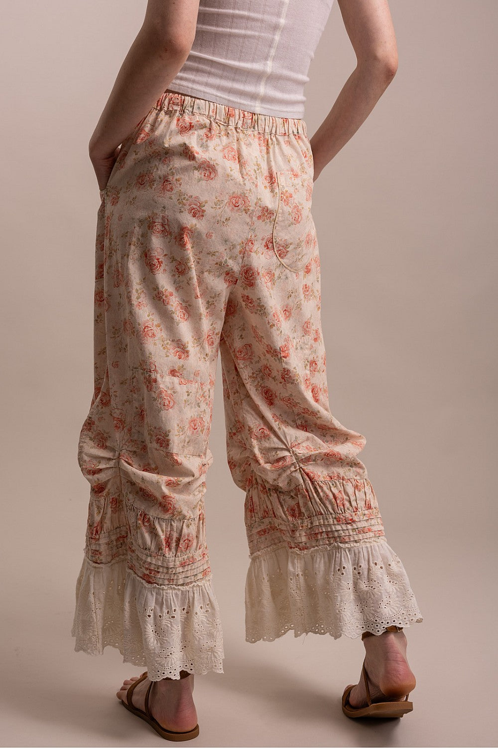Peach Meadow Cotton Pants