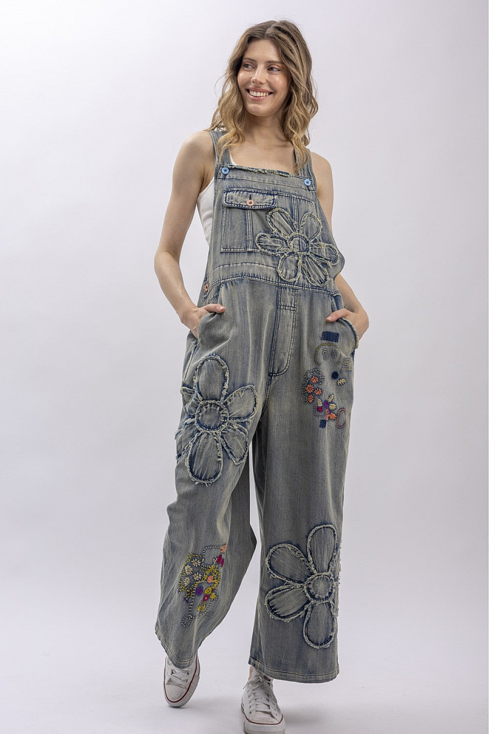 Daisy Bloom Overalls