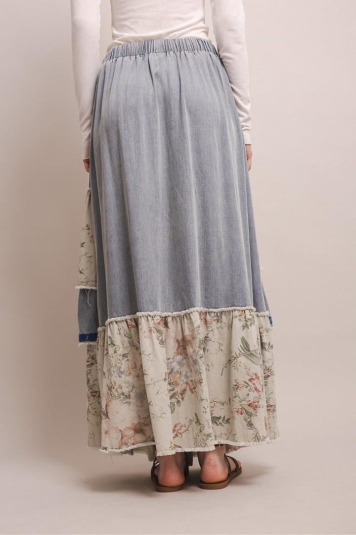 Dreamy Breeze Denim Skirt