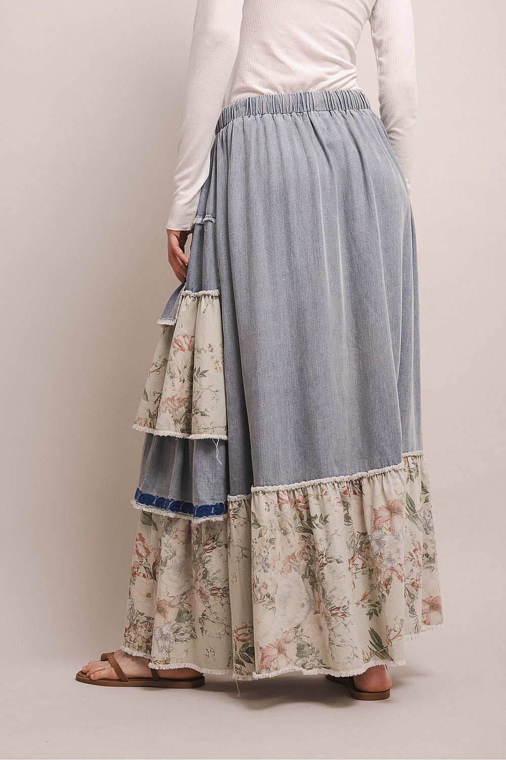 Dreamy Breeze Denim Skirt
