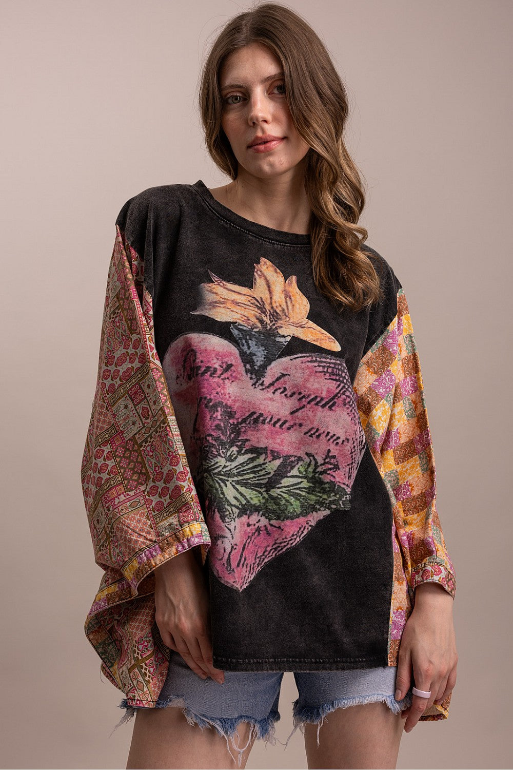 Vintage Garden Poncho