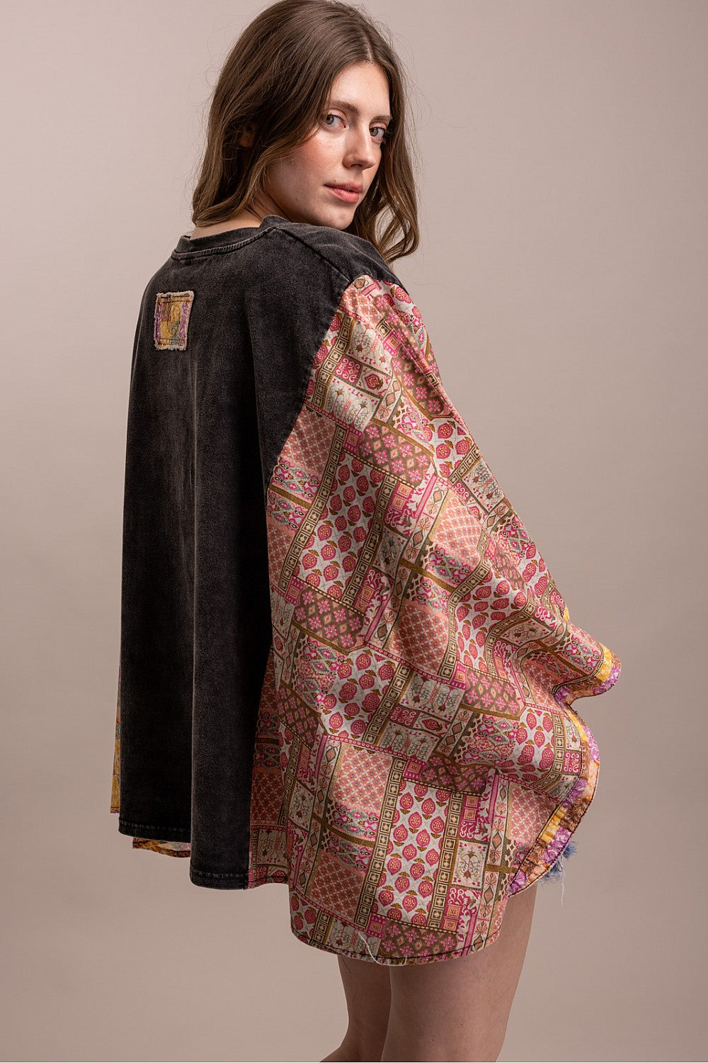 Vintage Garden Poncho