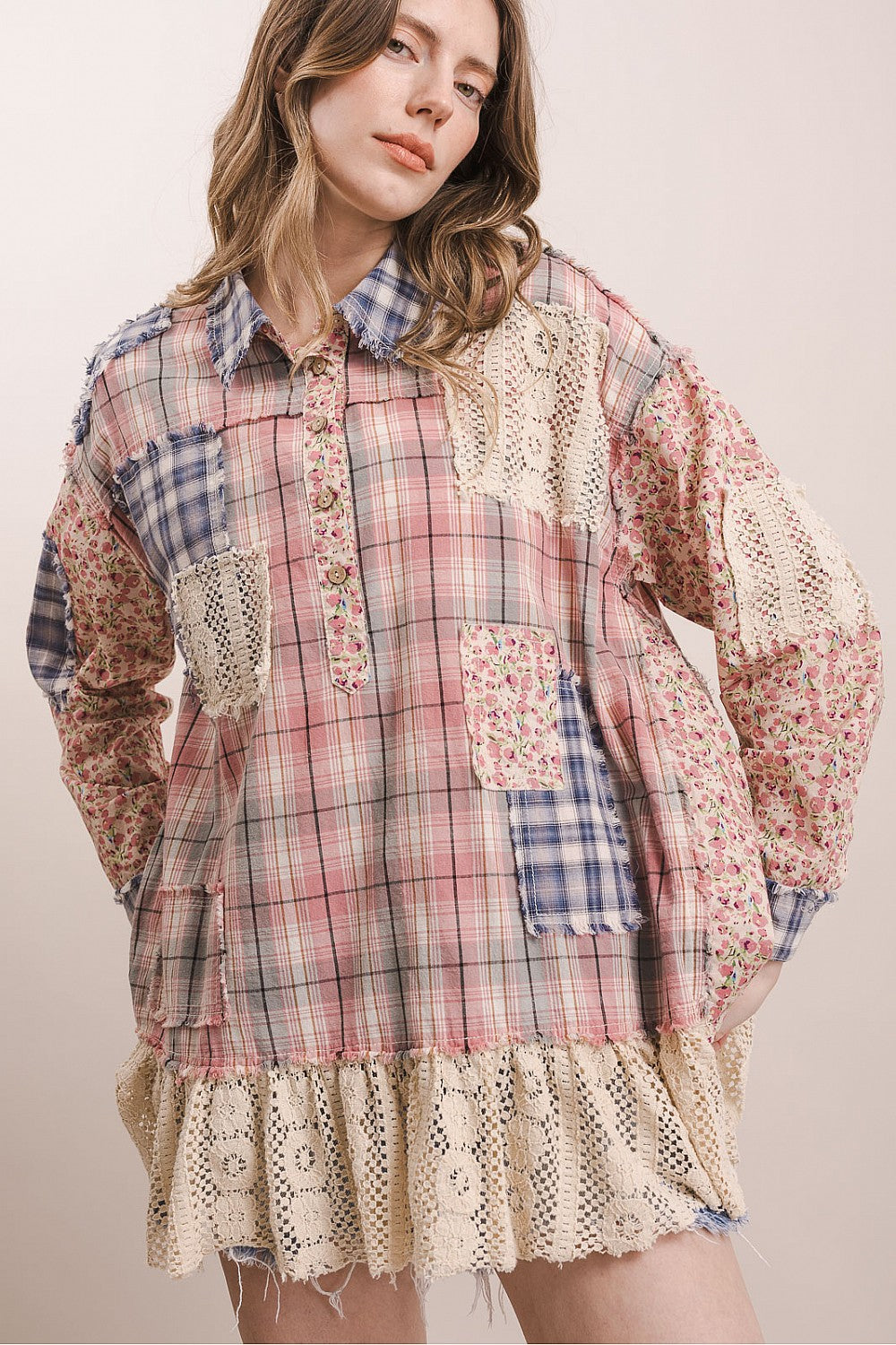 Rosewood Tunic Blouse
