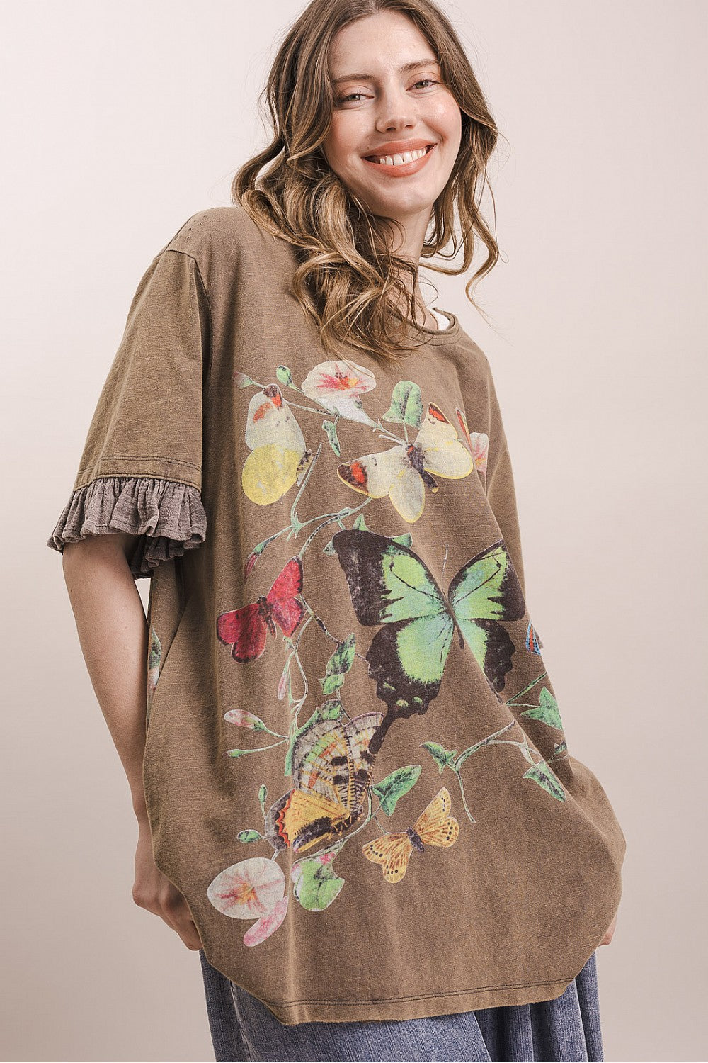 Wild &amp; Free Cotton Tee