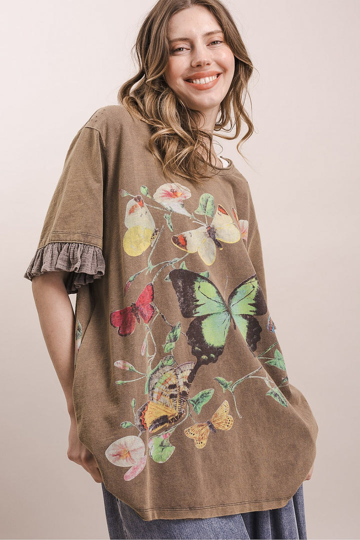 Wild &amp; Free Cotton Tee
