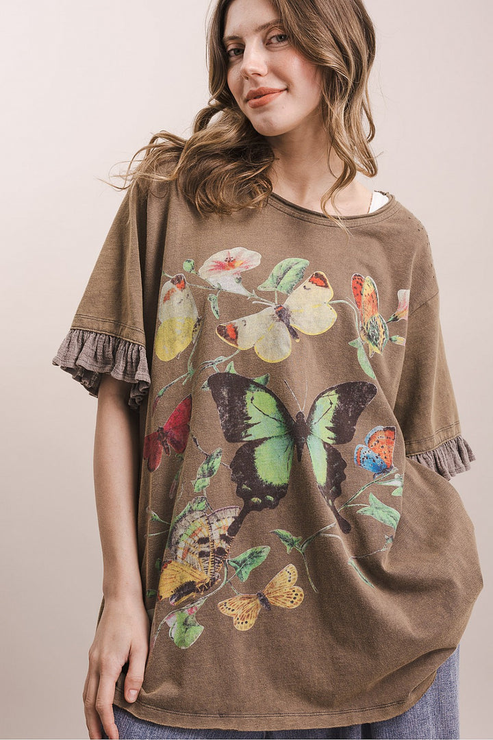 Wild &amp; Free Cotton Tee