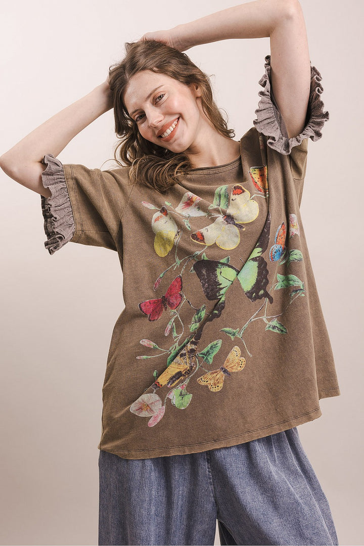 Wild &amp; Free Cotton Tee