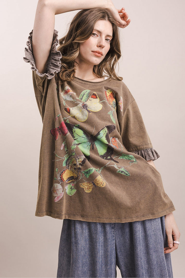 Wild &amp; Free Cotton Tee