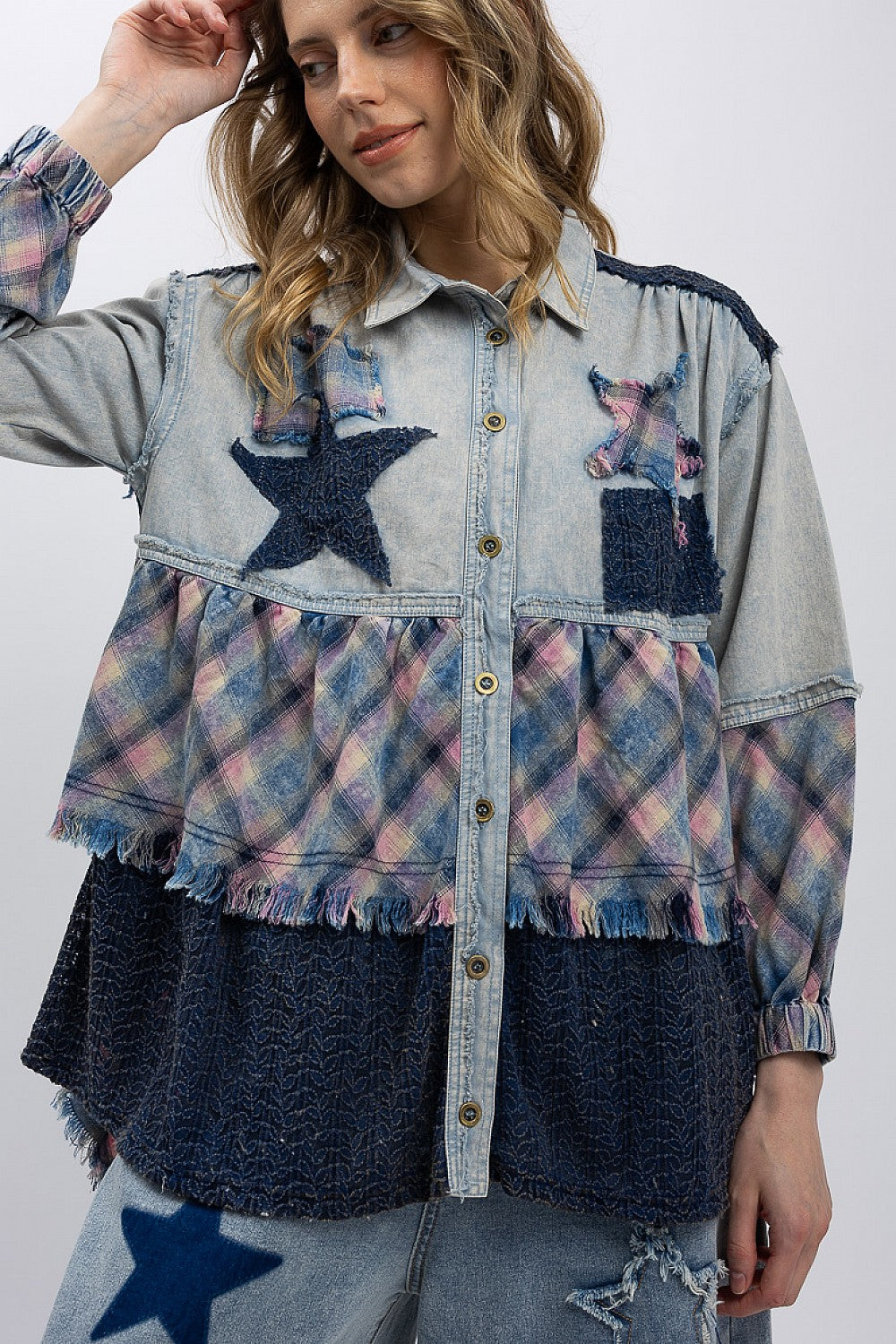 Starstruck Denim Top