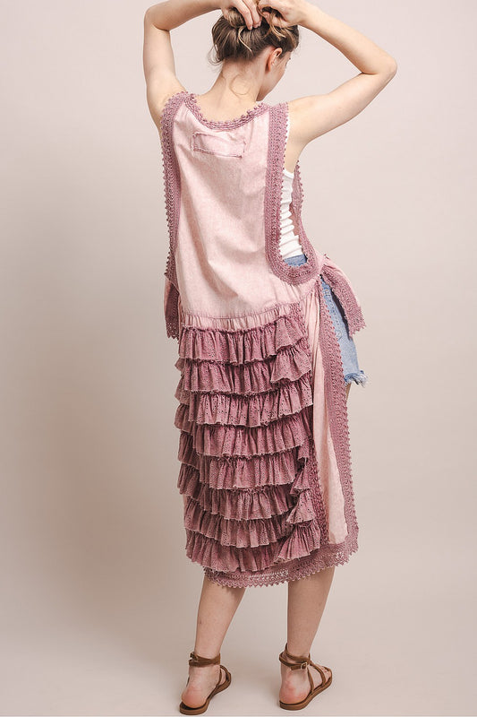 Party In The Back Sleeveless Top