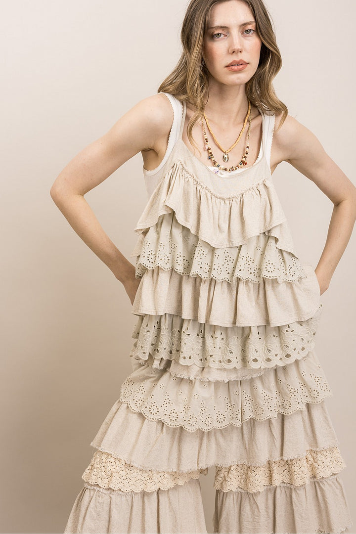 Canyon Breeze Taupe Top