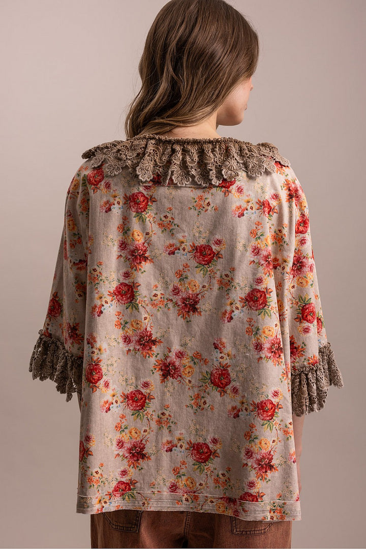 Lace Petal Cardigan