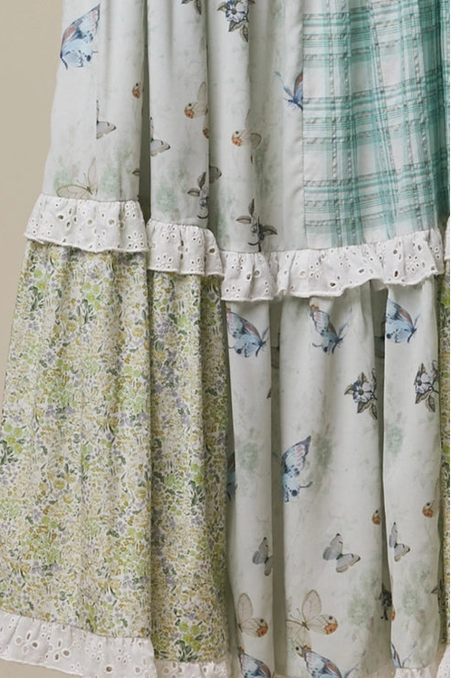 Mariposa Morning Floral Dress