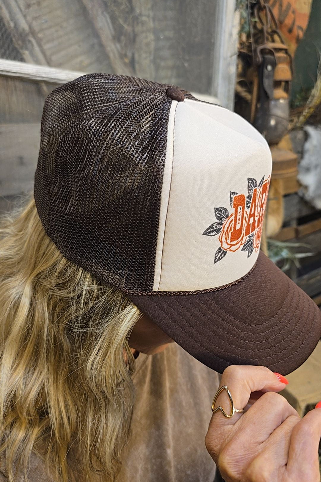 Darlin Rose Trucker Hat
