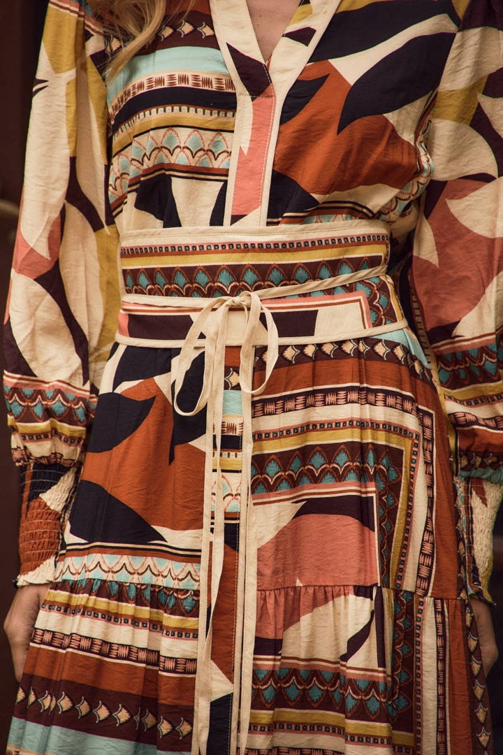 Sahara Whispers Maxi Dress