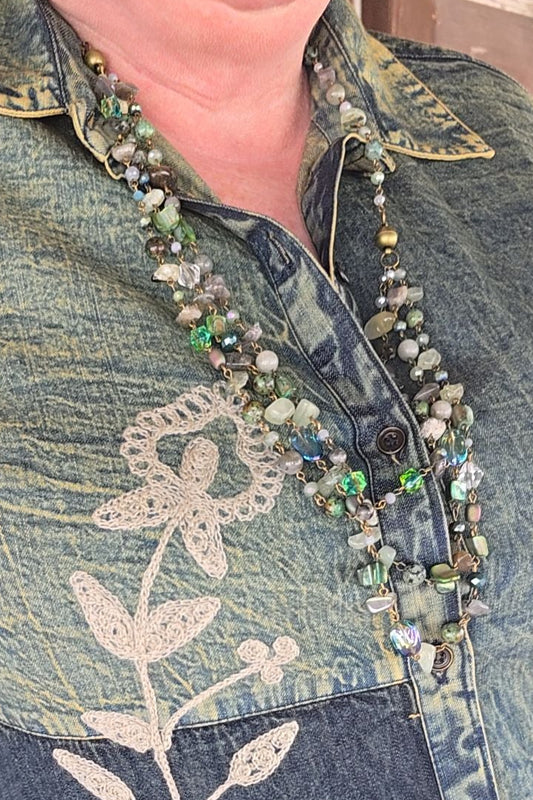Rachel Green Magnetic Necklace and Bracelet Combo