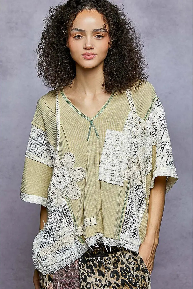 Cactus &amp; Lace Sage Casual Hoodie