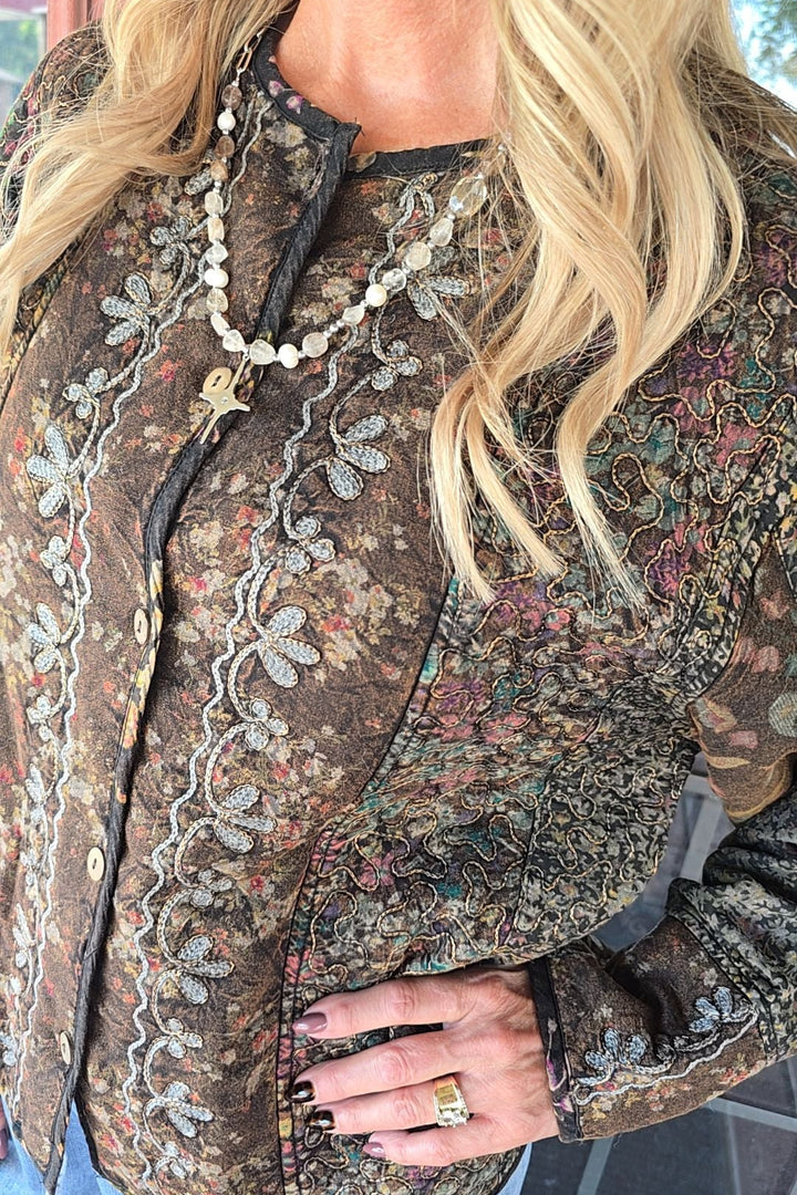 Quilted Gypsy Cardigan