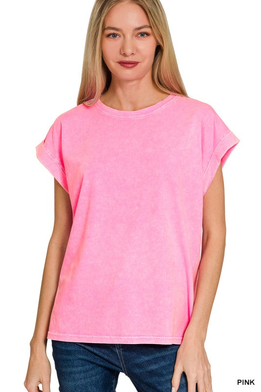 Cloud Soft Candy Pink Cotton Top