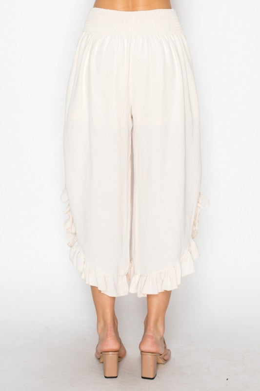 Cloverfield Cream Bloomer Pants