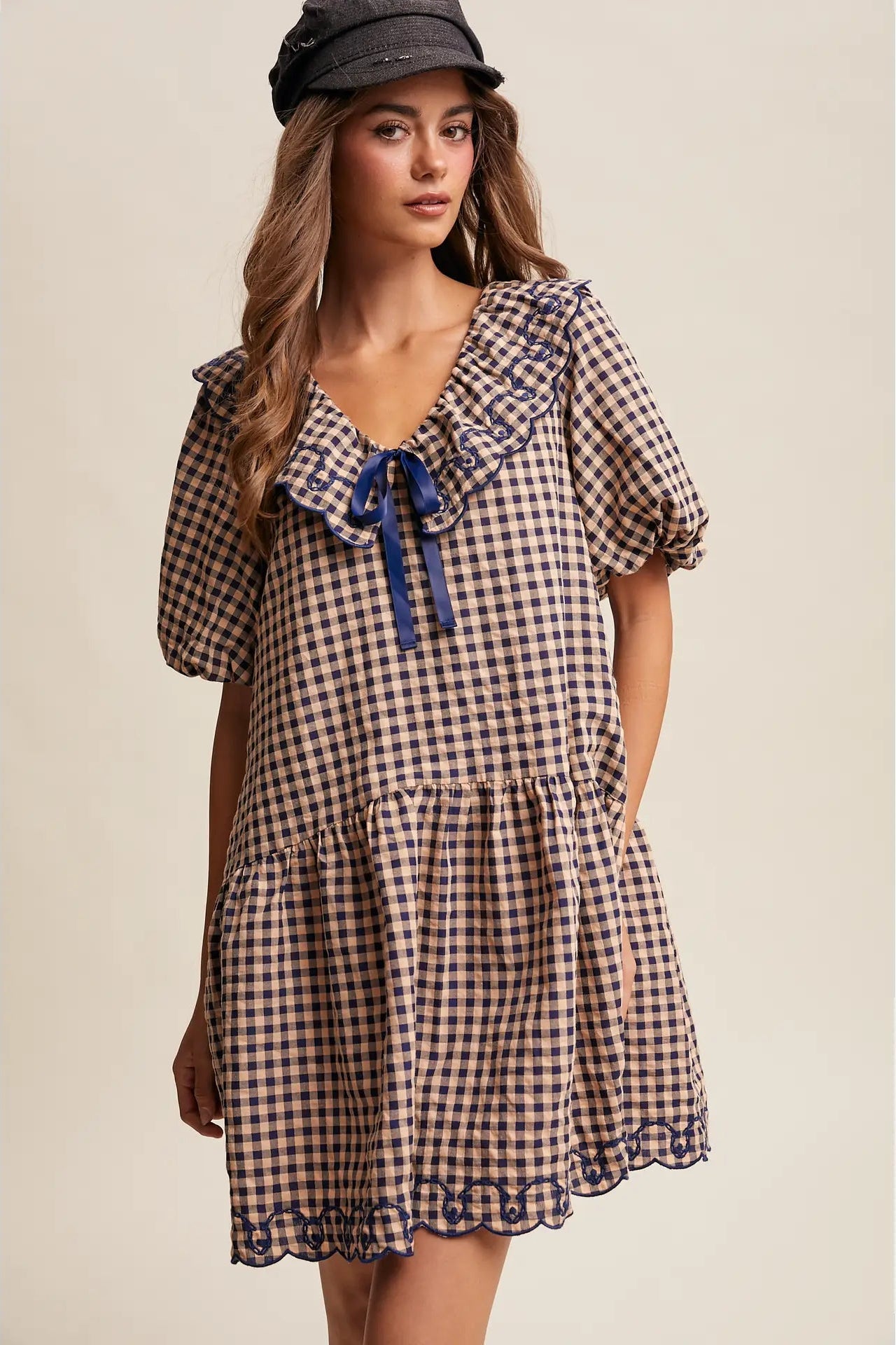 Country Lane Gingham Dress