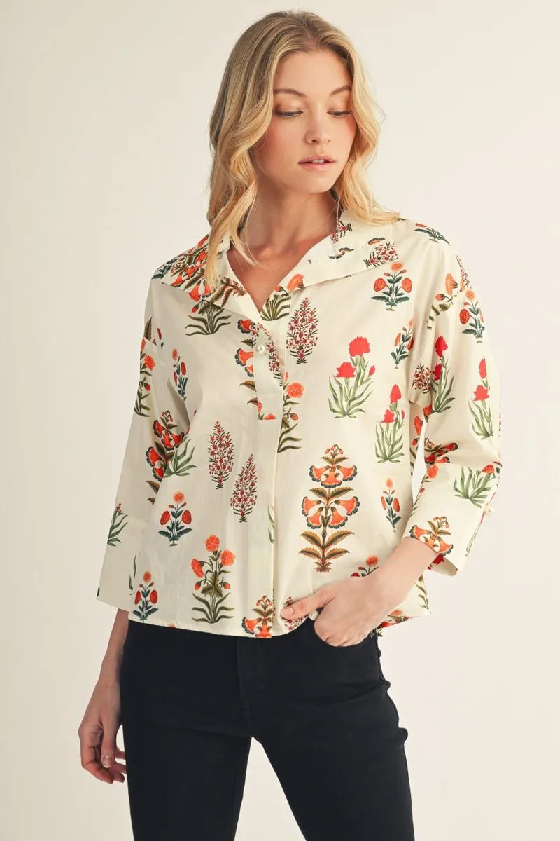 Southern Pearl Cotton Blouse