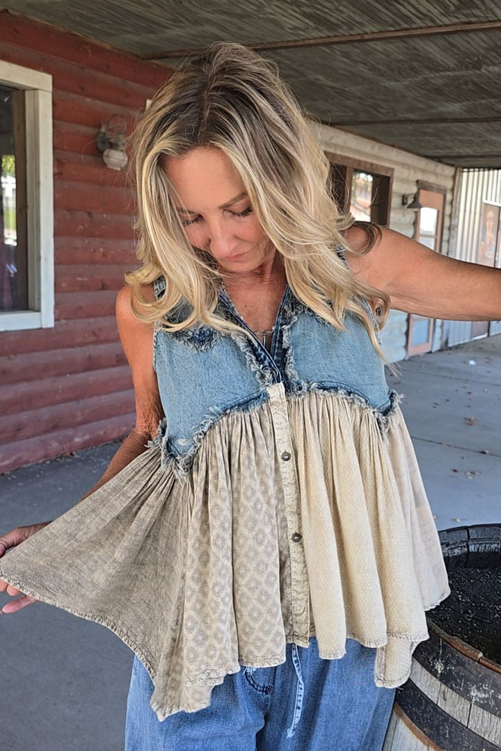 Greyson Sleeveless Top