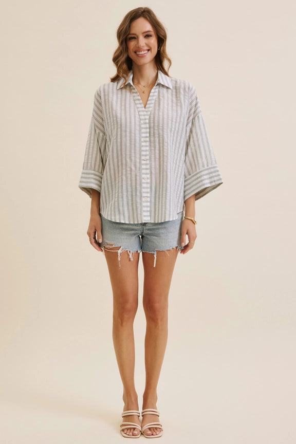 Irish Stripe Top