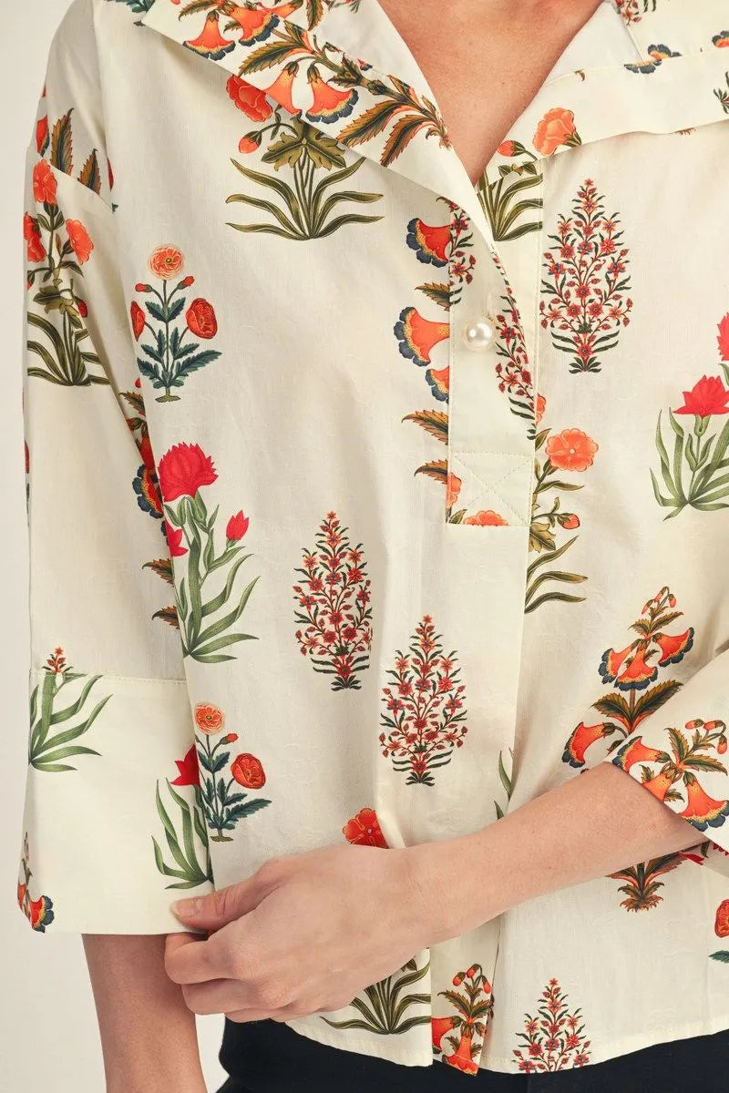 Southern Pearl Cotton Blouse