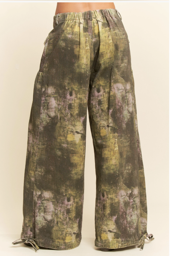 Mystic Olive Denim Pants
