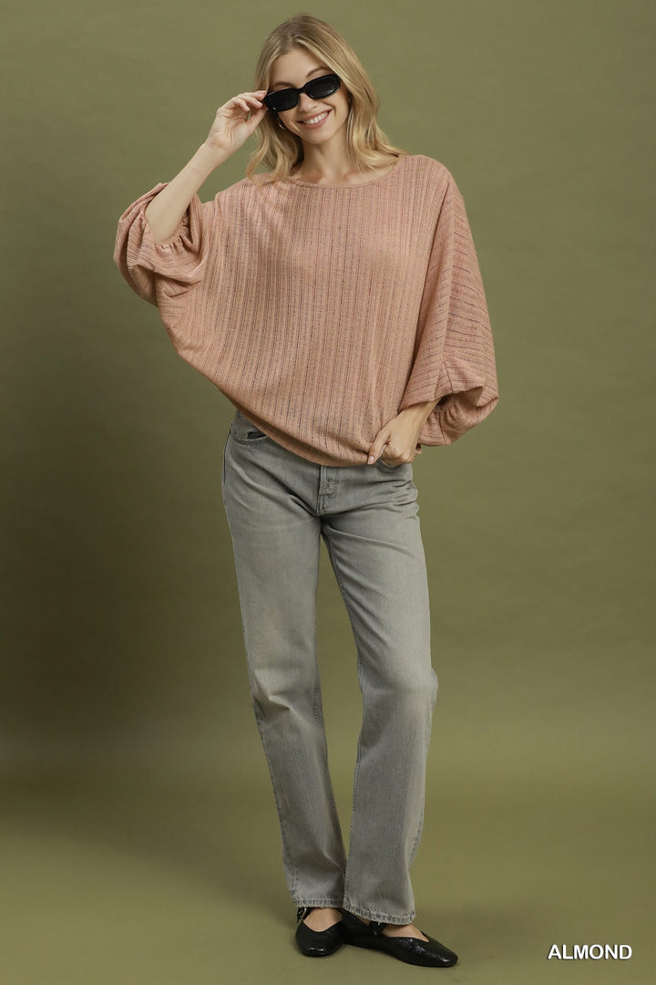 Blush Peach Whisper Blouse
