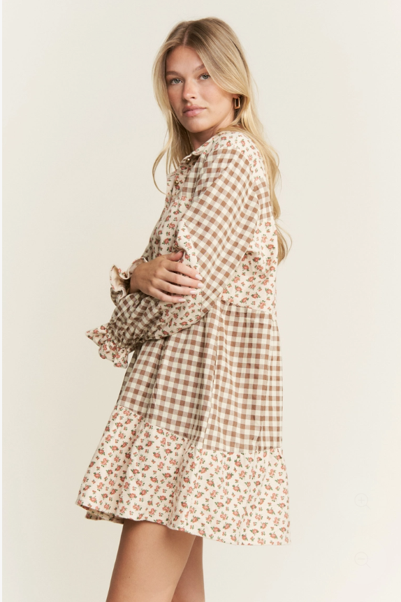 Meadowside Picnic Tiered Dress