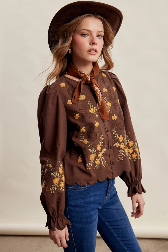 Prairieland Blossom Blouse