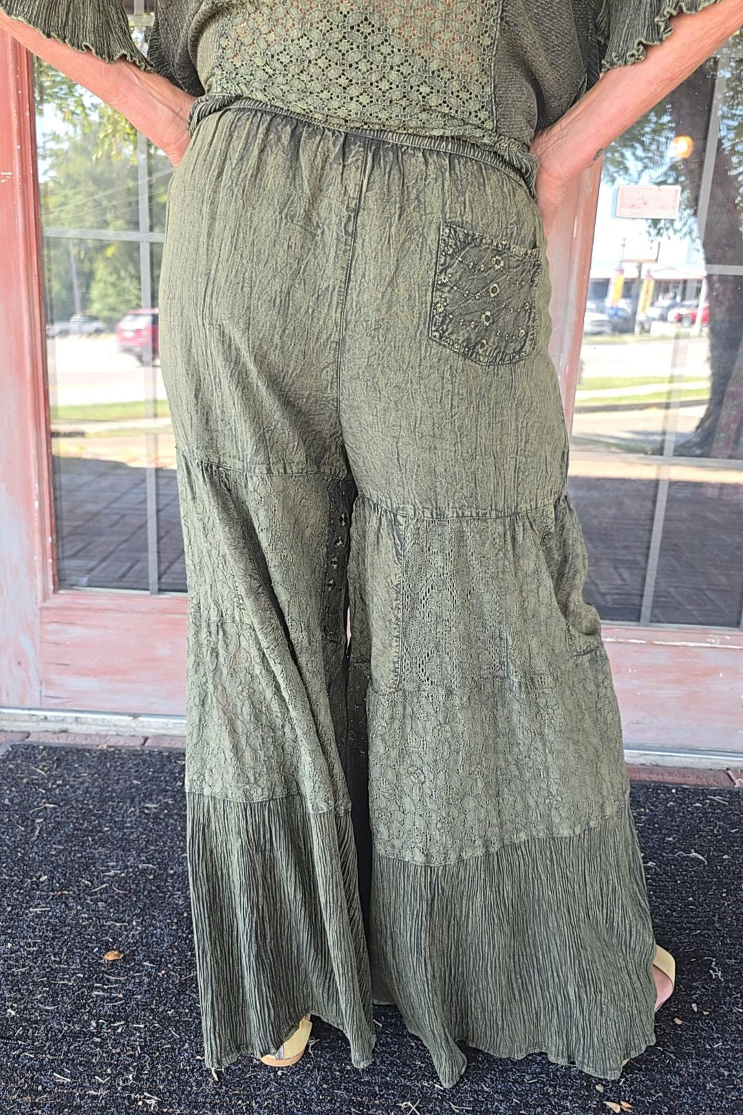 Cloud Nine Cotton Basil Pants