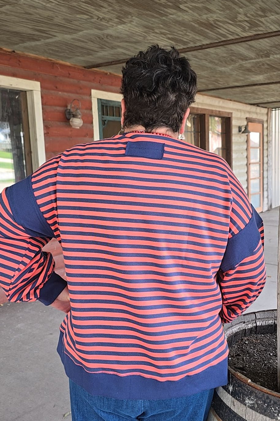 Coral Coastline Sweatshirt