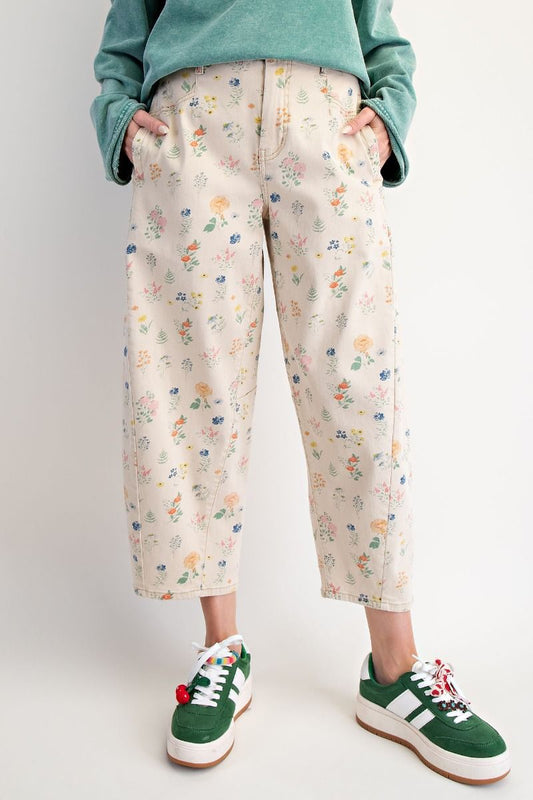 Sweet Pea Floral Pants