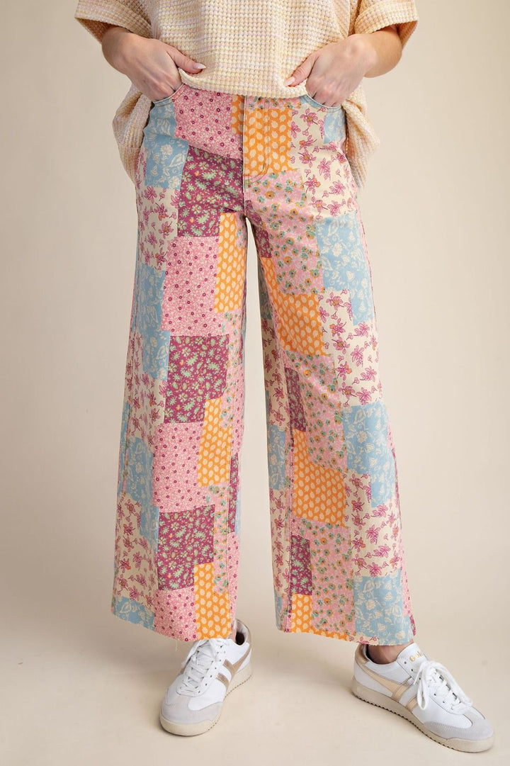 Patchwork Picnic Jeans