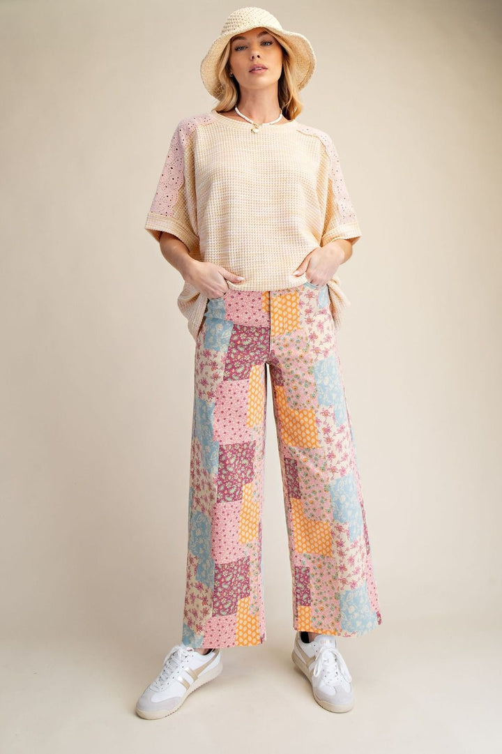 Patchwork Picnic Jeans