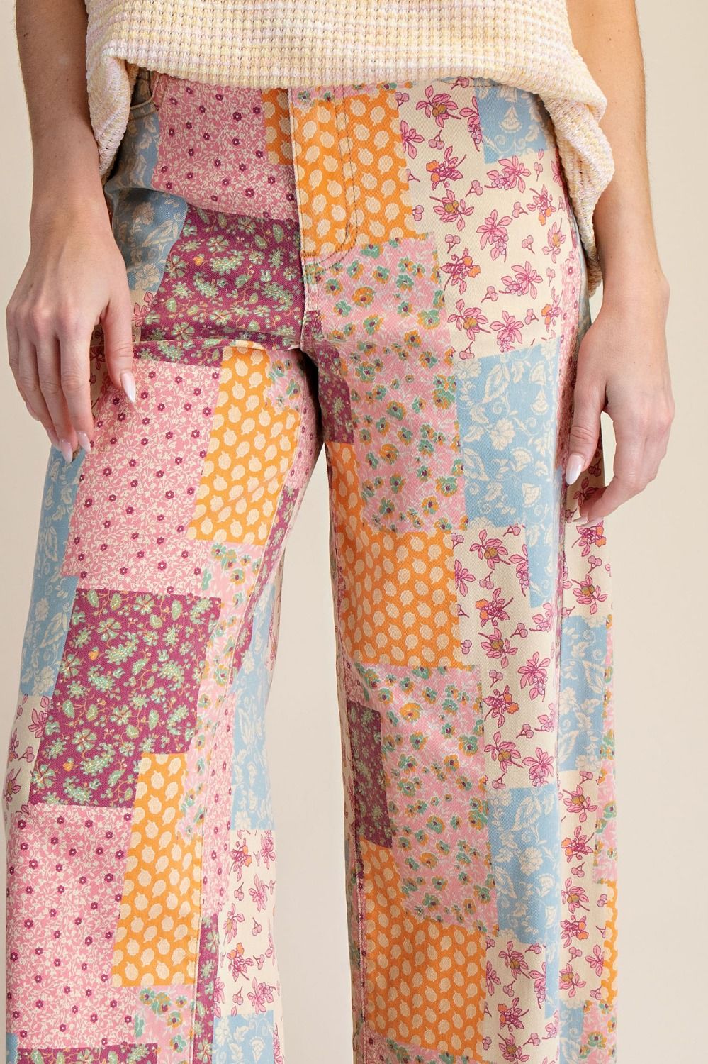 Patchwork Picnic Jeans