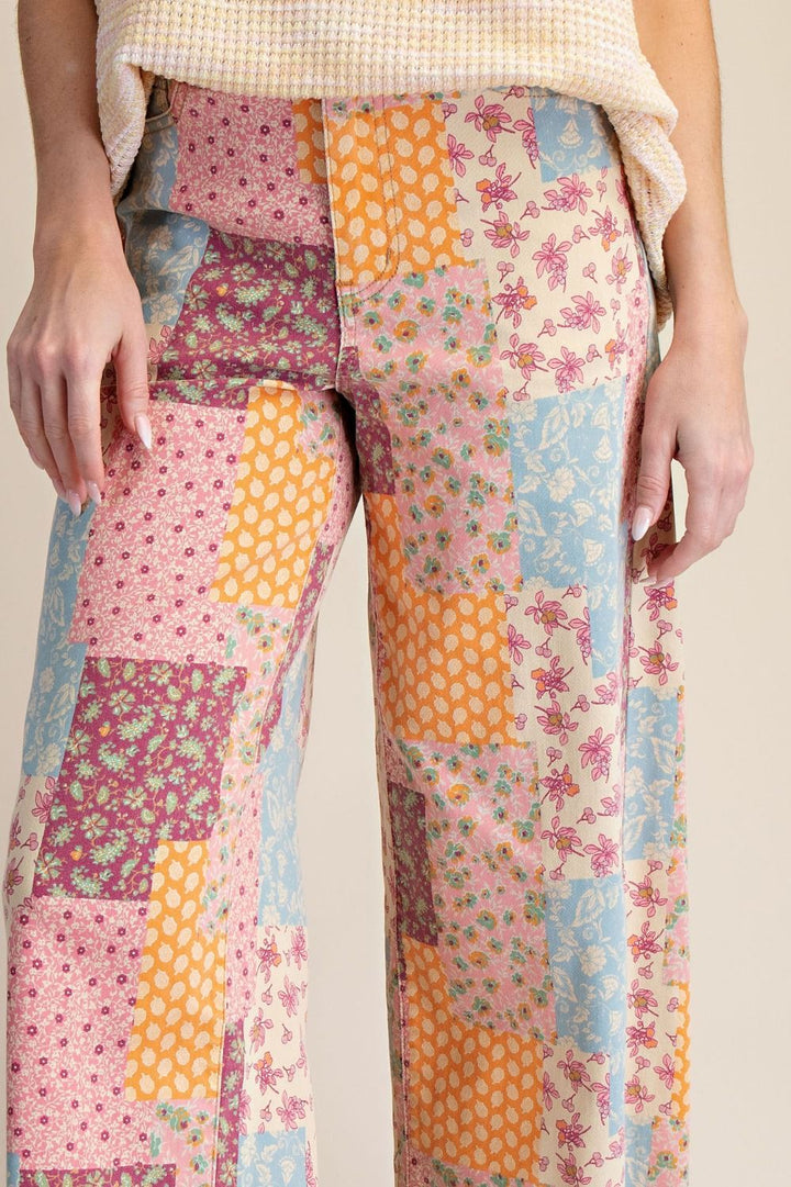 Patchwork Picnic Jeans