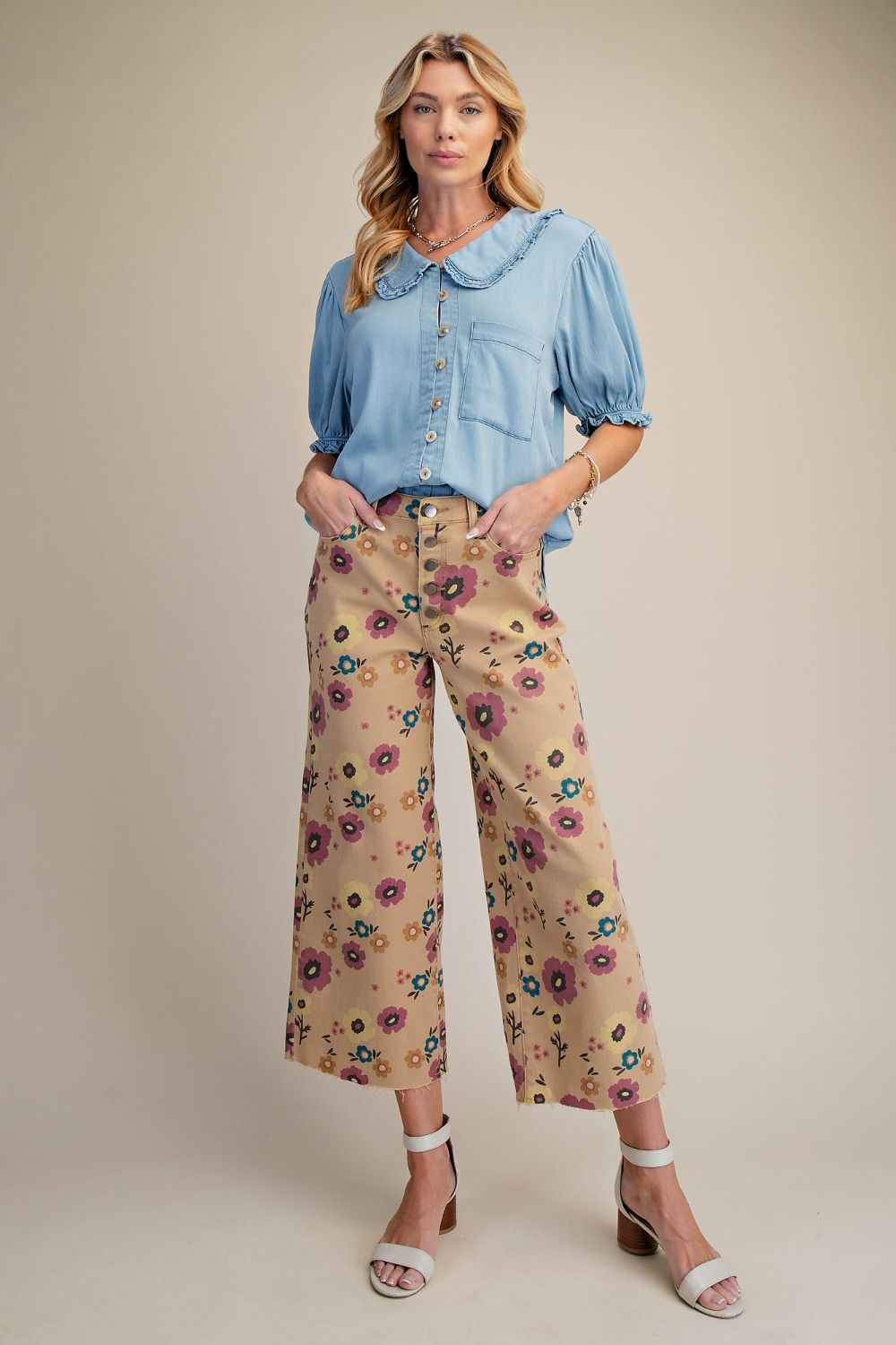 Sunny Meadow Daisy Jeans