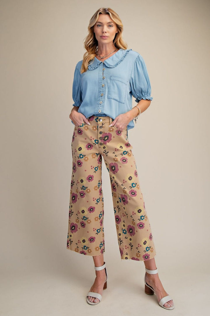 Sunny Meadow Daisy Jeans