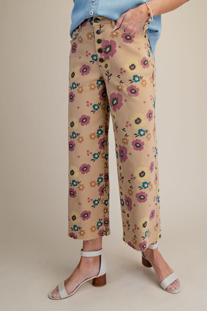 Sunny Meadow Daisy Jeans
