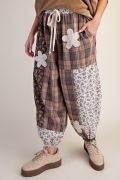 Heritage Petal Patchwork Pants