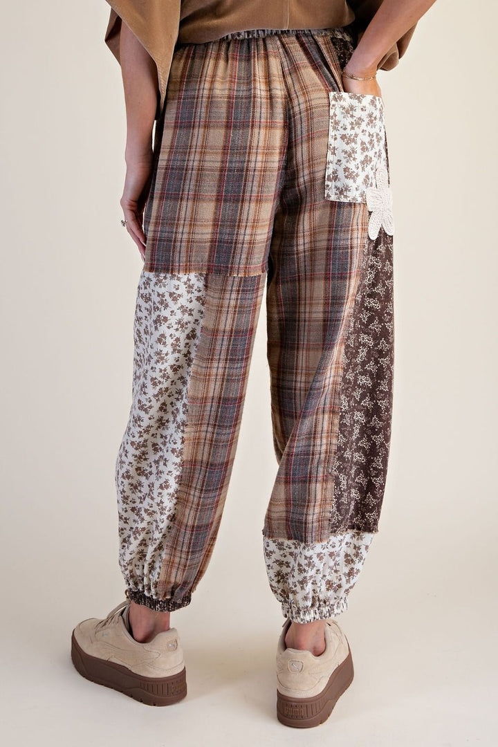 Heritage Petal Patchwork Pants