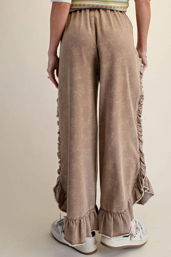 Sonoran Sand Ruffle Pants